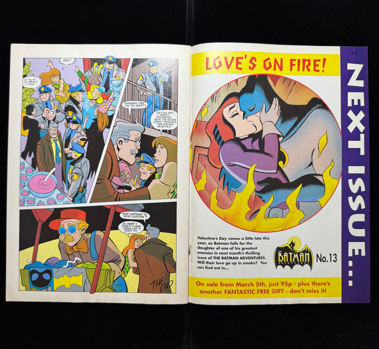 Batman Adventures 12 - International Uk Edition - Modern Age Dc Comics 1993