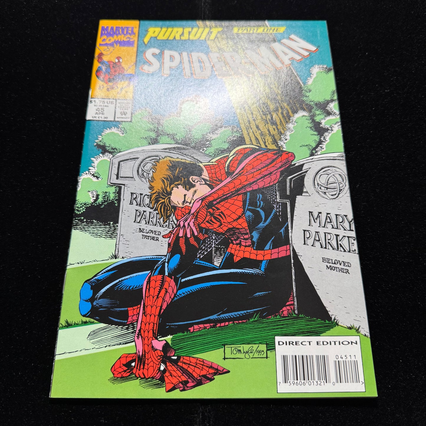 Spider-Man 45 - Great Tom Lyle Cover - Modern Age Marvel Comics 1994