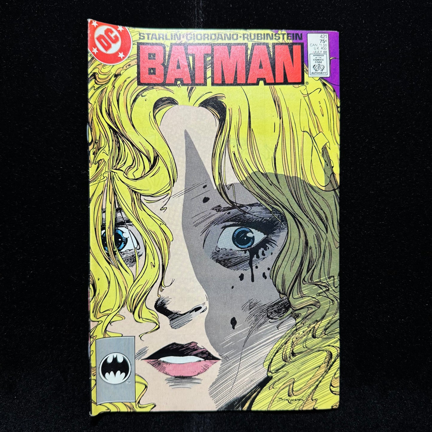 Batman 421 - Copper Age Dc Comics 1988