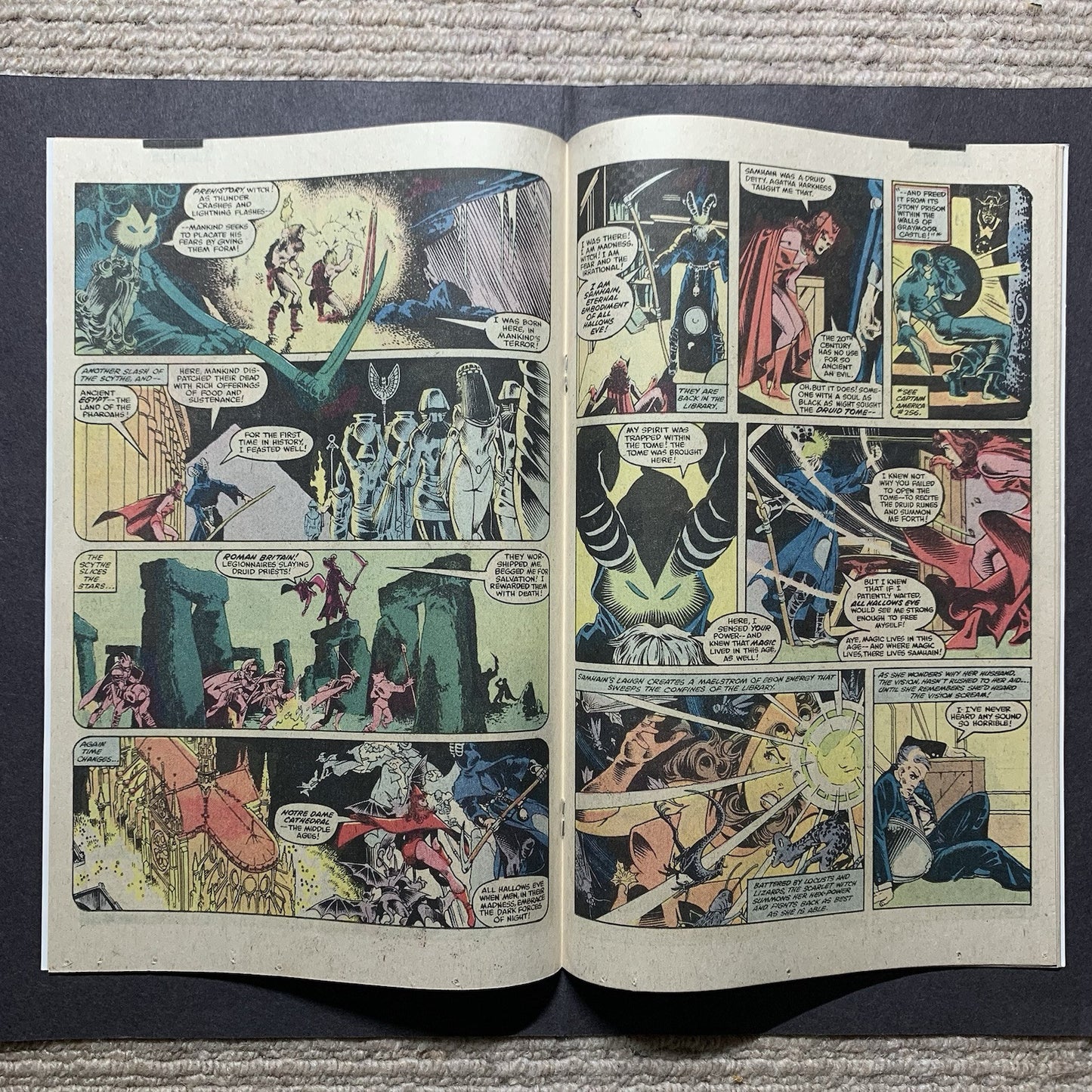 Vision And The Scarlet Witch 1/ Bronze Age Marvel Comics 1982/ 9.4