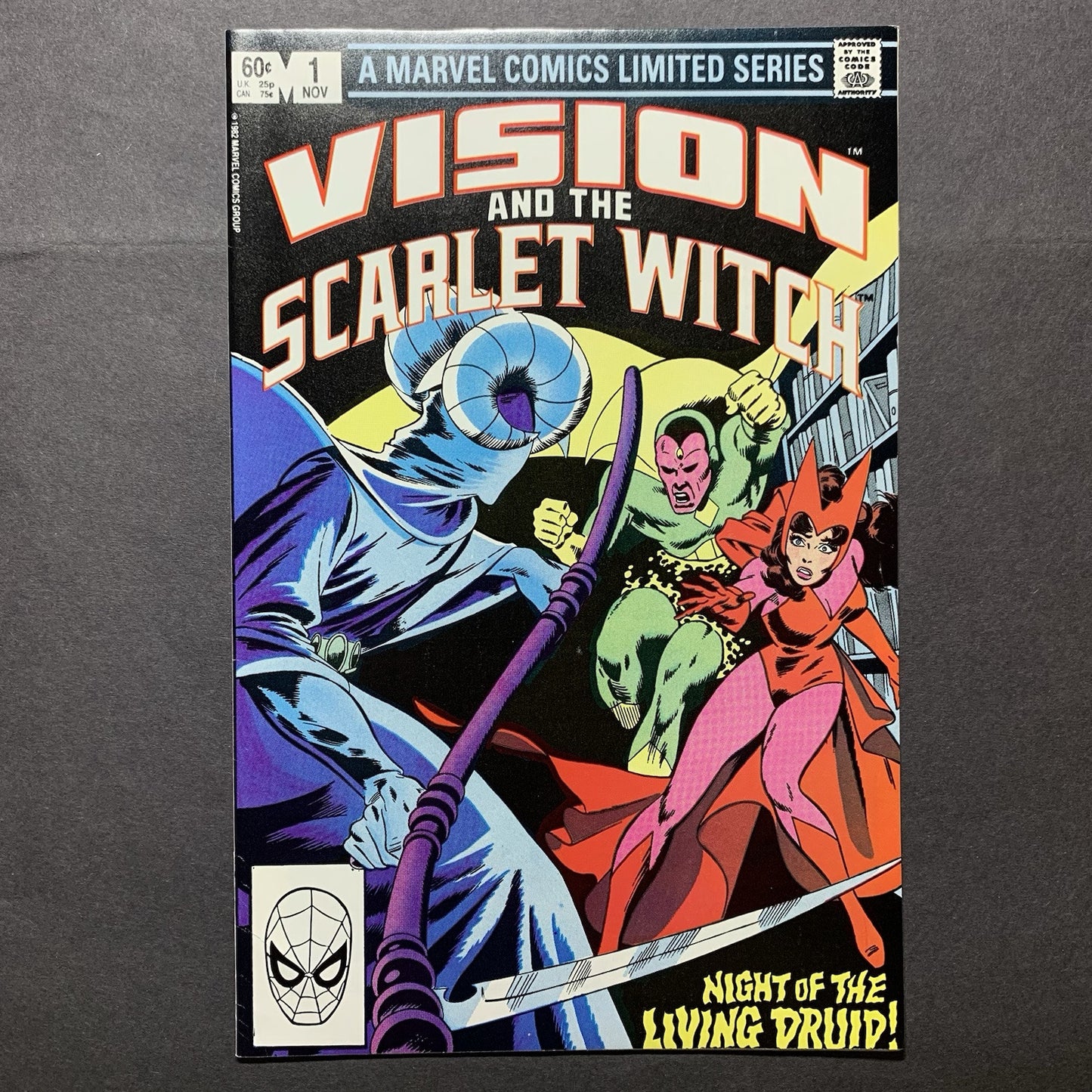 Vision And The Scarlet Witch 1/ Bronze Age Marvel Comics 1982/ 9.4